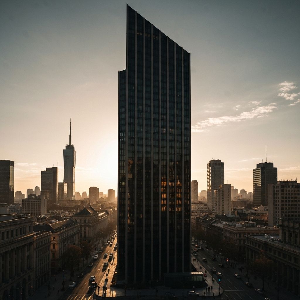 Architectural silhouette illustrating CREST's long-term investment perspective